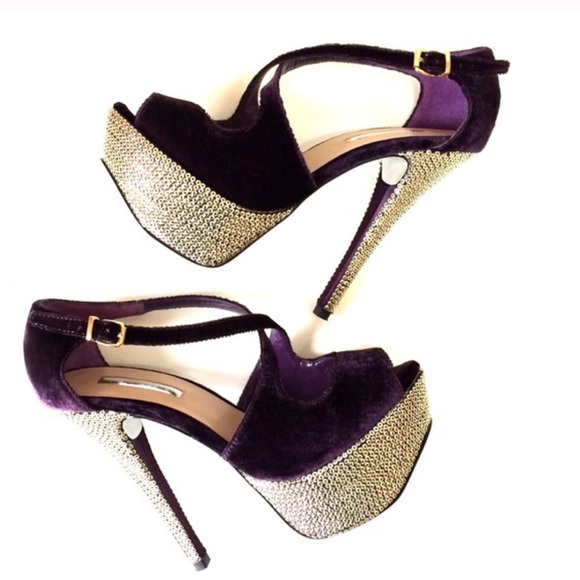 H by Halston Sequin heels