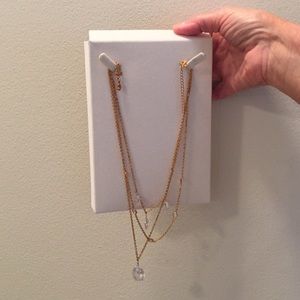 Necklace 3 strand. Never worn. Original box