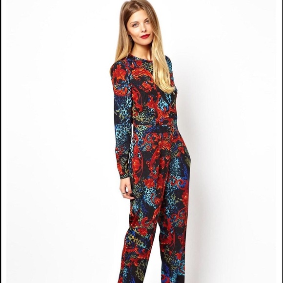 ASOS Jumpsuit Baroque Animal Print