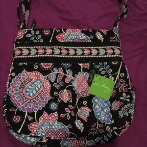 Vera Bradley Alpine Floral Crossbody purse.