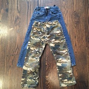 Boys Lot of Valcom And Levi Jeans Size 5