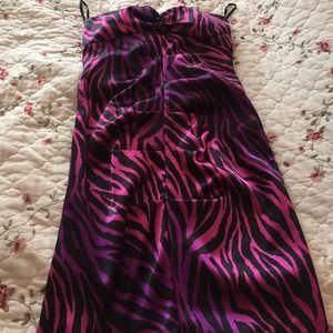 Strapless dress