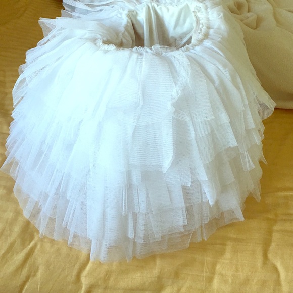 White tutu.