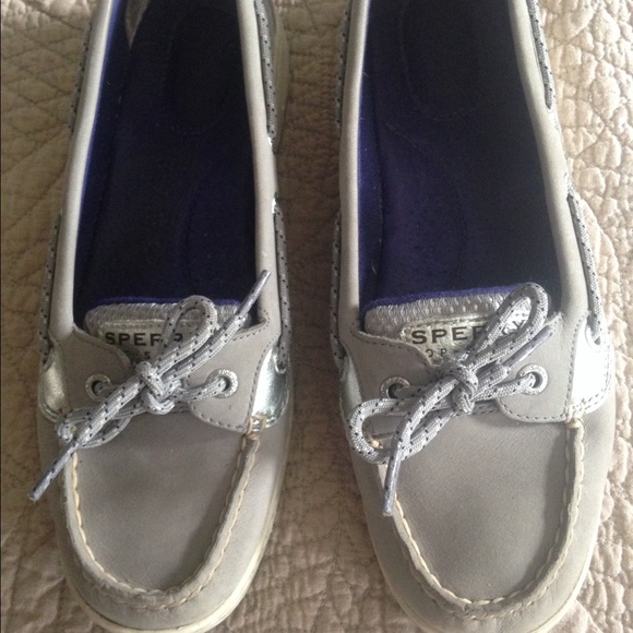 Gray/Silver Sperry's