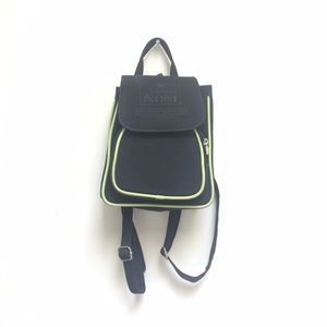 vtg vintage 90s black sporty mini backpack sling