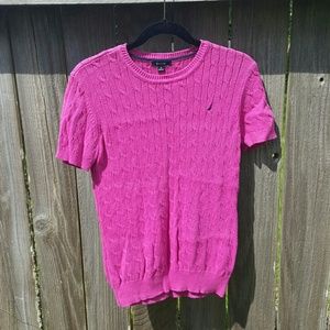 Nautica Short-Sleeved Sweater