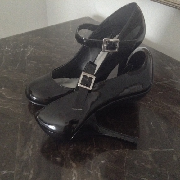 Black high heels