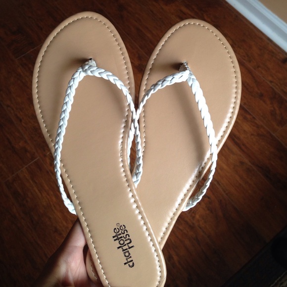 Charlotte Russe Braided Flipflops