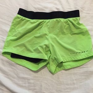 Nike dry fit running shorts