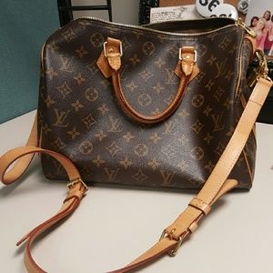 Authentic Louis vuitton speedy bandouliere 30