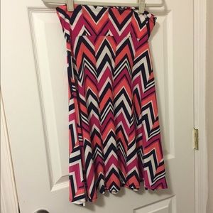 BNWT LuLaRoe Azure skirt, size M