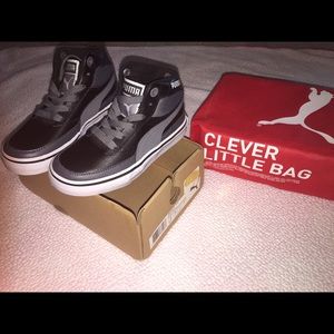 Boys size 11 Puma shoes. Brand new in box.
