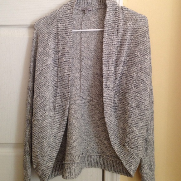Charlotte Russe Gray knitted cardigan