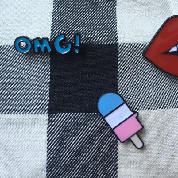 Funky Enamel Pin Set - Picture 3 of 4