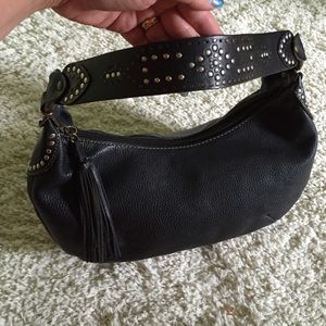 Fossil Black leather bag