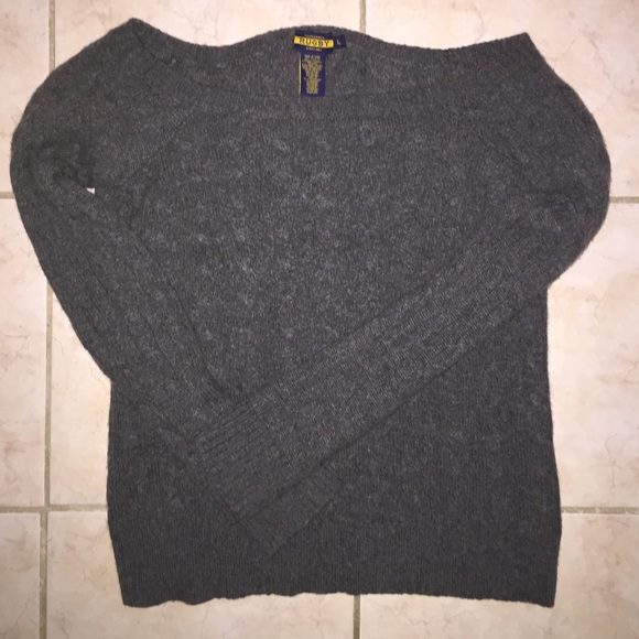 Rugby by Ralph Lauren line cable knit sweater