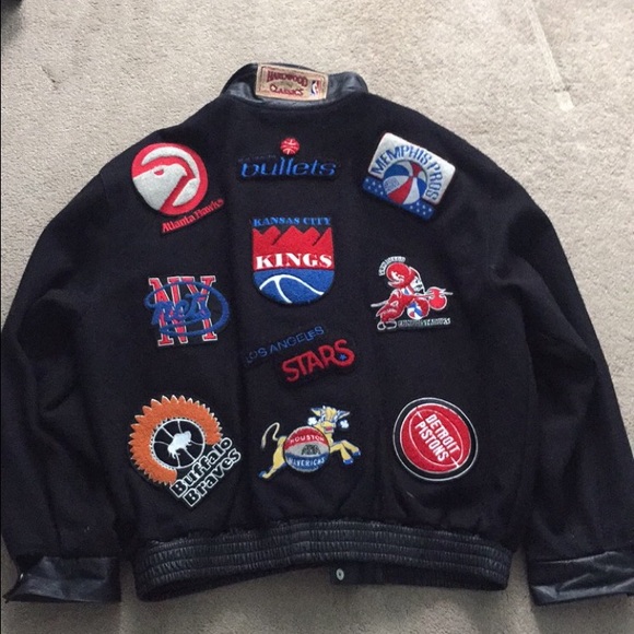 Jeff Hamilton "NBA Hardwood Logo" Jacket