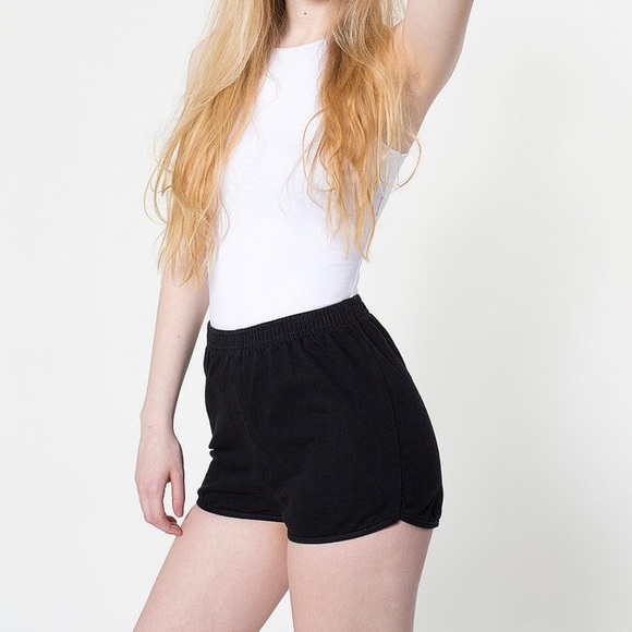 High Waist Denim Short