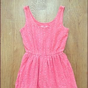 Cute laced pink dress 👗