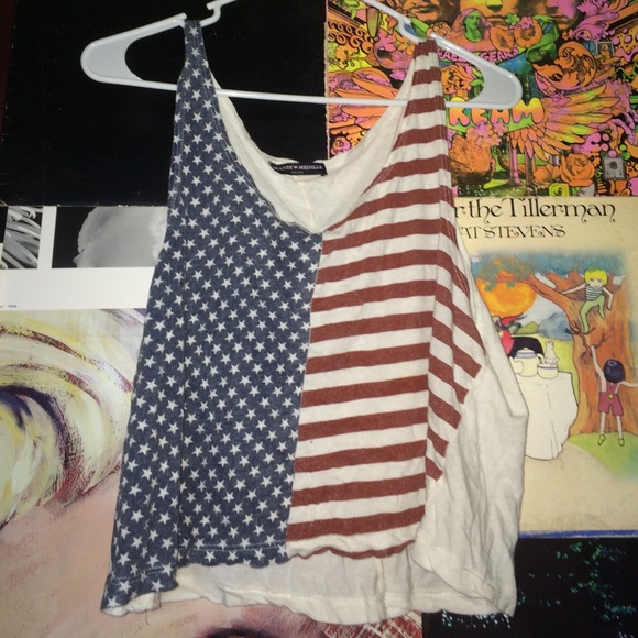 BM American flag tank!