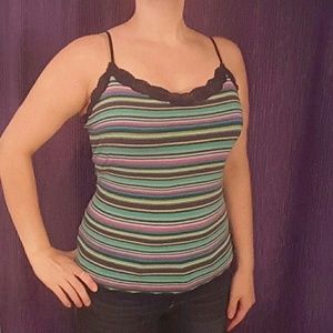 Aeropostale striped camisole