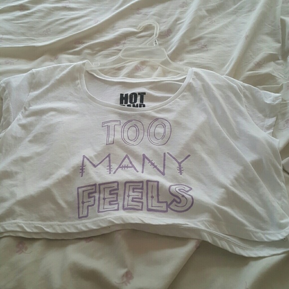 Tops - Too Many Feels Crop Top