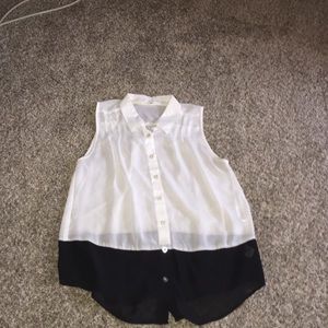 Mine sheer tank top