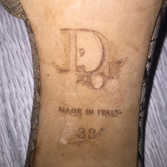 100% AUTHENTIC CHRISTIAN DIOR mule heels - Picture 4 of 4