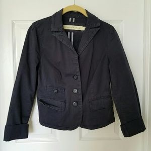 LABOR DAY SALE Navy Blue Anthropologie Blazer