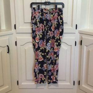 Old Navy floral pants