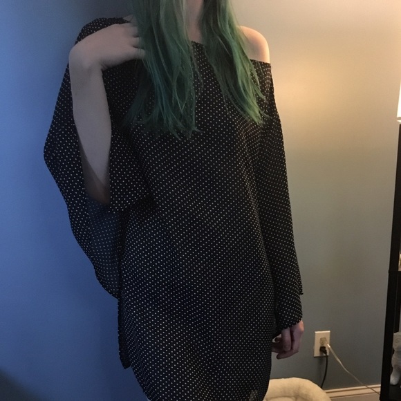 Flowy hippie polka dot dress - Picture 1 of 1