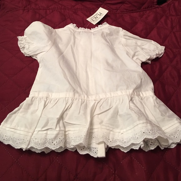 🎈REDUCED 🎈New Infant White Top🍭 - Picture 3 of 3