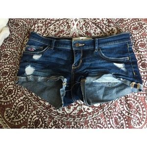 Hollister jean shorts
