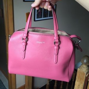 Pink Coach Purse