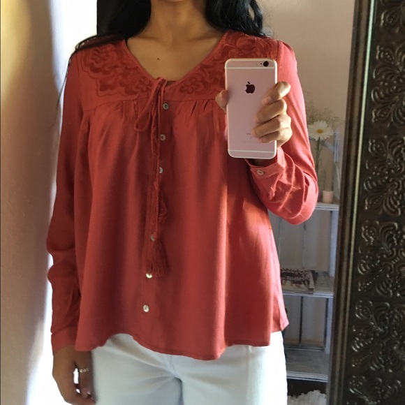 ✨Tangy Button Down Top
