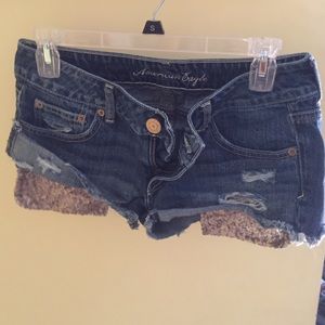 American Eagle jean shorts!