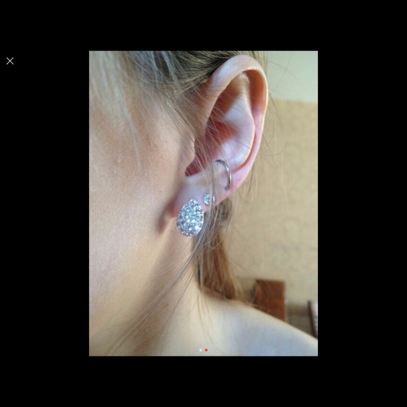 Jewerly Fashion Vintage Crescent Stud Earrings - Picture 4 of 4