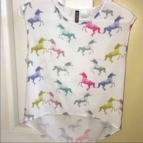 Unicorn High Low Top