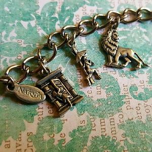 Disney Narnia Pewter Charm Braclet