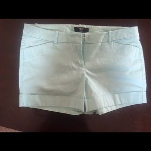 Turquoise shorts