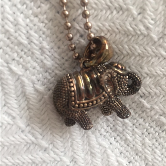 NWT Lagos rare wonders elephant necklace