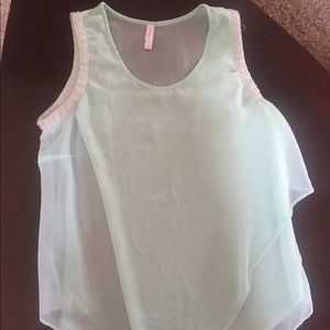 Turquoise tank