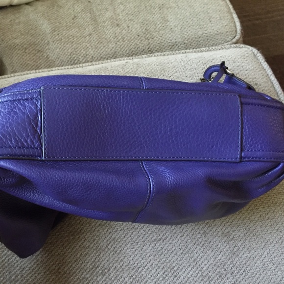 Real purple Coach purse - Picture 3 of 4