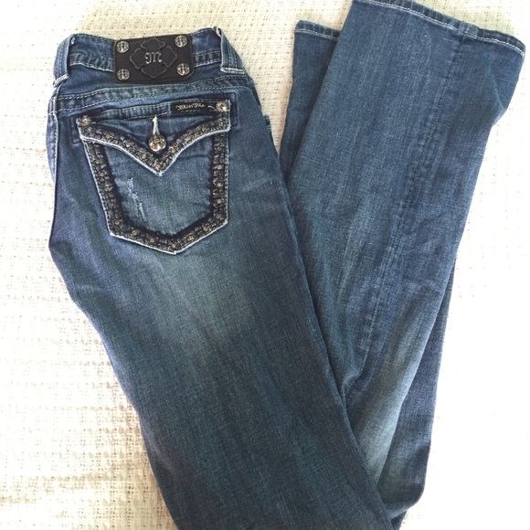 Miss Me medium wash boot cut jeans - Picture 1 of 3
