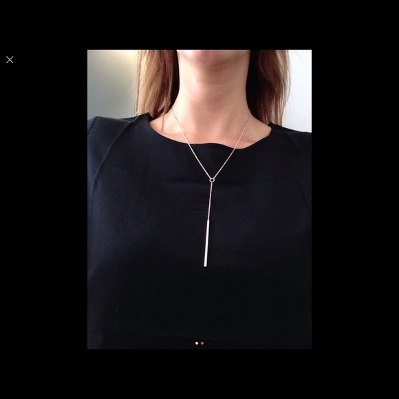 Y Style Chain Long 18K Rose Gold Plated Jewelry - Picture 4 of 4