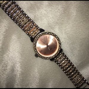 Adriennevittadini gold diamond watch