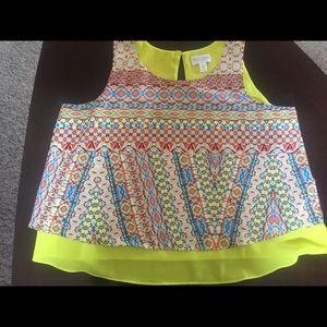 Crop top tank, from jcpenny