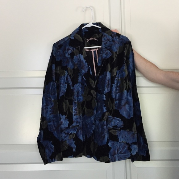 Velvet blazer