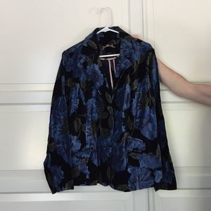 Velvet blazer