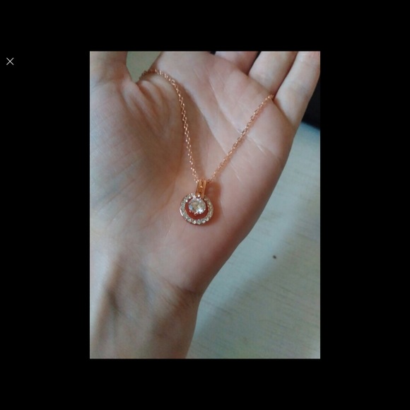 18K Rose Gold Plated Necklace/Earring Set for Wome - Picture 3 of 4